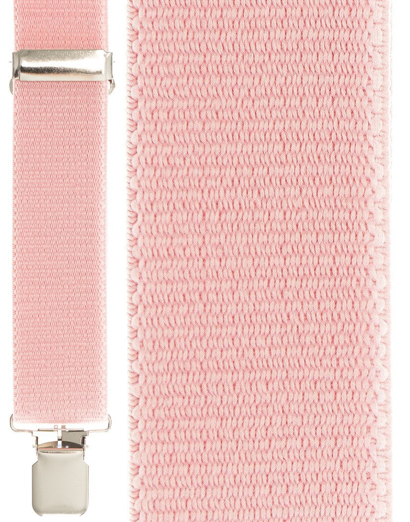 "Light Pink Terry Casual" Suspenders