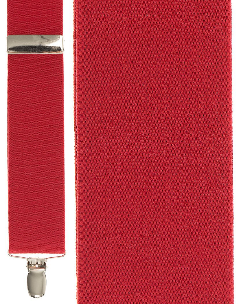 "Red Bostonian" Suspenders