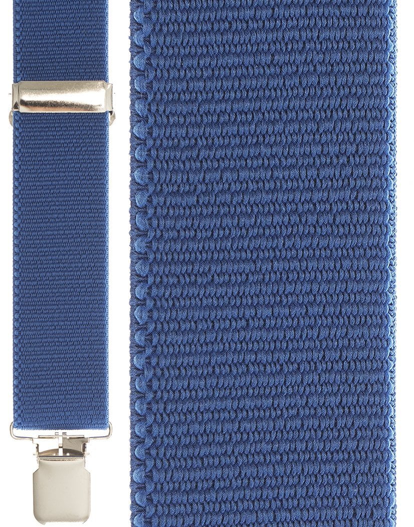 "Royal Blue Terry Casual" Suspenders