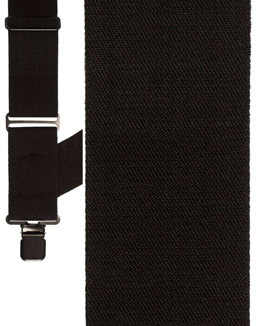 "Black Side Clip Wide" Suspenders