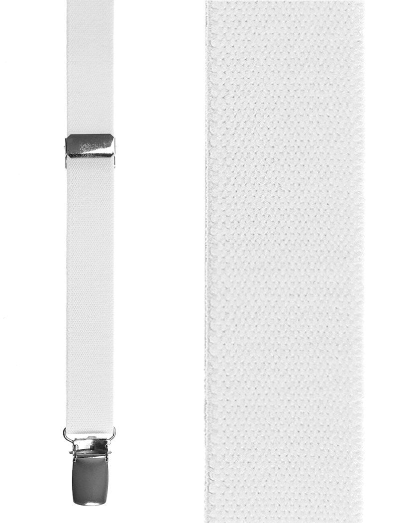 "White Oxford" Suspenders